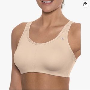 Champion Women's Double Dry Distance Underwire Sports Bra, Nude 34-36D/DD